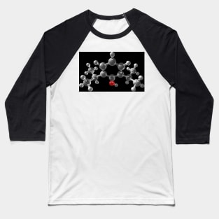 Propofol molecule (C004/1913) Baseball T-Shirt